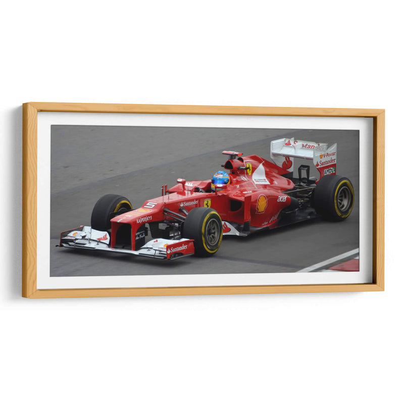 Fernando Alonso Ferrari - 2012 Grand Prix canadiense | Cuadro decorativo de Canvas Lab