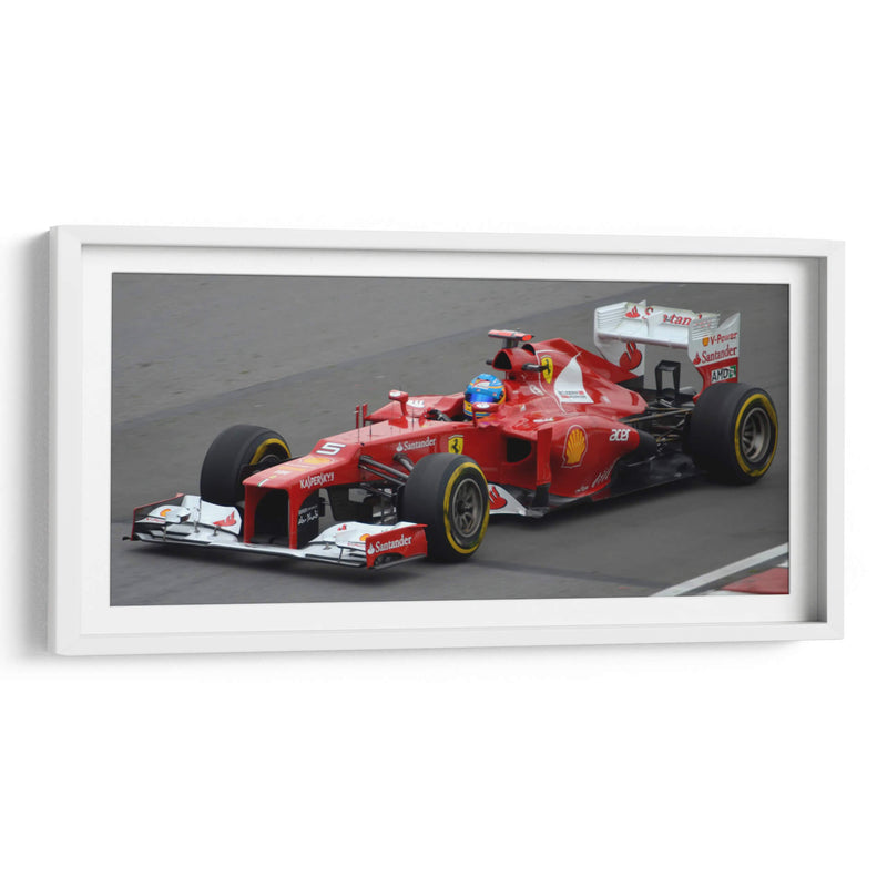 Fernando Alonso Ferrari - 2012 Grand Prix canadiense | Cuadro decorativo de Canvas Lab