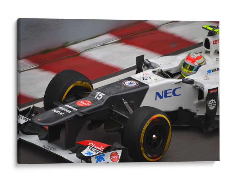 Sergio Pérez - 2012 Grand Prix canadiense | Cuadro decorativo de Canvas Lab
