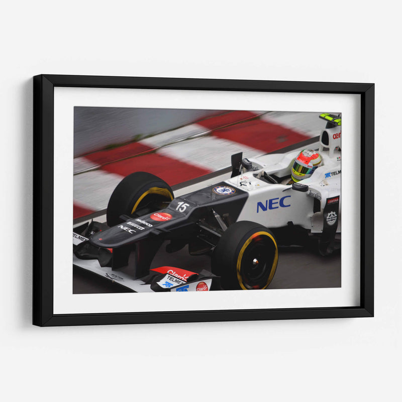 Sergio Pérez - 2012 Grand Prix canadiense | Cuadro decorativo de Canvas Lab