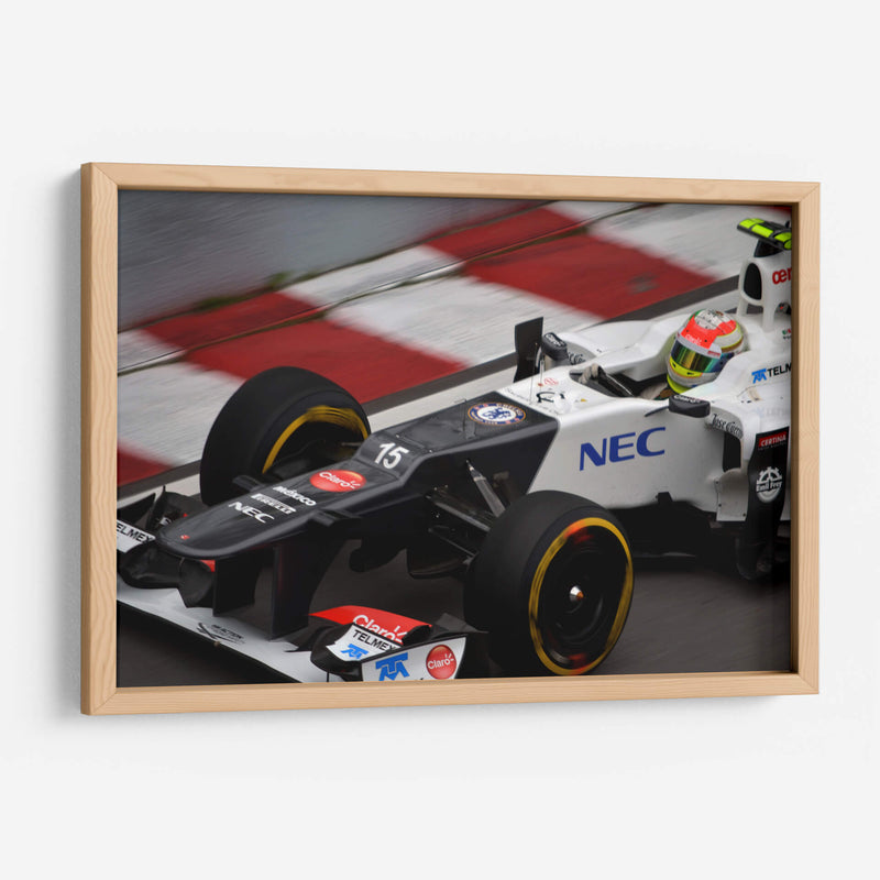 Sergio Pérez - 2012 Grand Prix canadiense | Cuadro decorativo de Canvas Lab