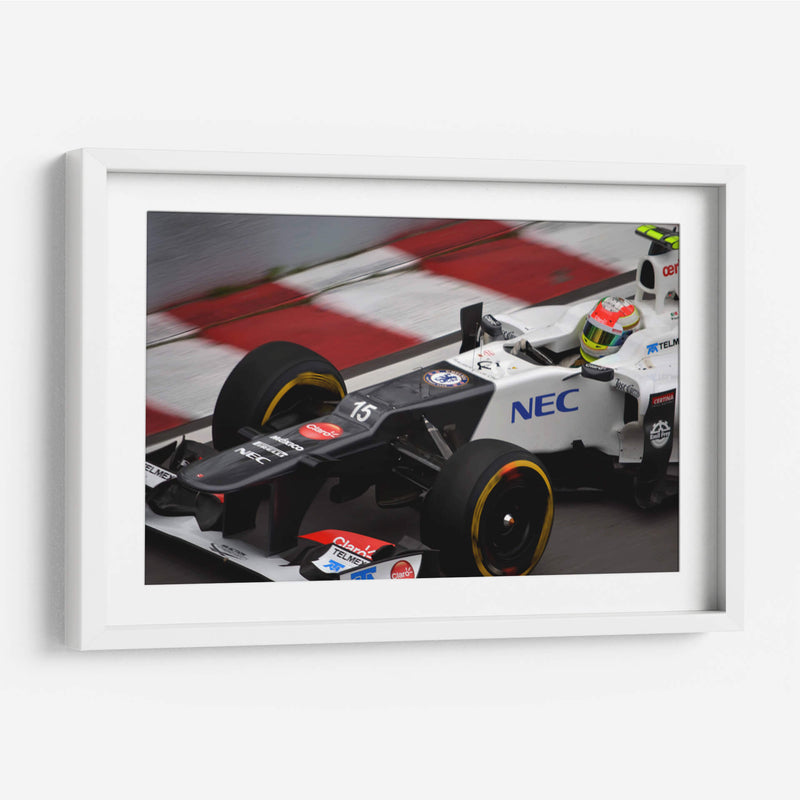 Sergio Pérez - 2012 Grand Prix canadiense | Cuadro decorativo de Canvas Lab
