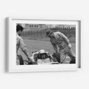 Ronnie Bucknum, pruebas de automóvil Honda, 1964 en Zandvoort | Cuadro decorativo de Canvas Lab