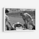 Ronnie Bucknum, pruebas de automóvil Honda, 1964 en Zandvoort | Cuadro decorativo de Canvas Lab