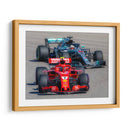 Cinemática de automóviles de carreras | Cuadro decorativo de Canvas Lab