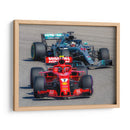 Cinemática de automóviles de carreras | Cuadro decorativo de Canvas Lab