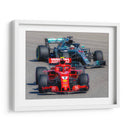 Cinemática de automóviles de carreras | Cuadro decorativo de Canvas Lab