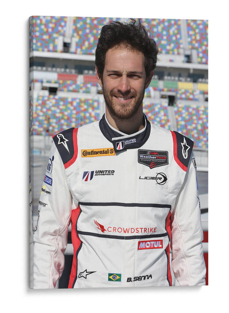 Bruno Senna por el United Autosports team | Cuadro decorativo de Canvas Lab