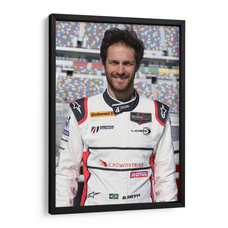 Bruno Senna por el United Autosports team | Cuadro decorativo de Canvas Lab