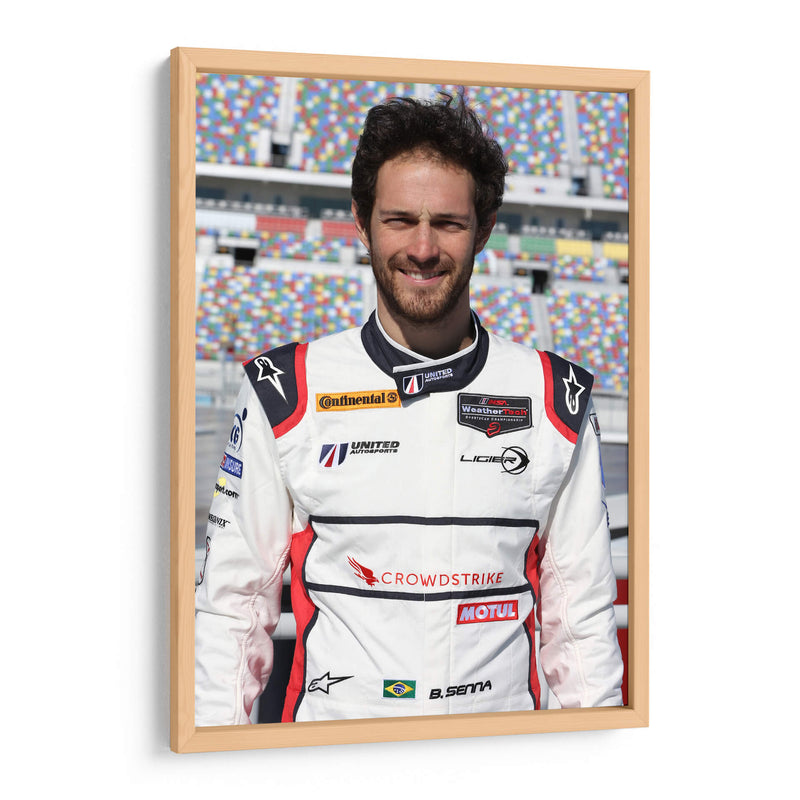 Bruno Senna por el United Autosports team | Cuadro decorativo de Canvas Lab