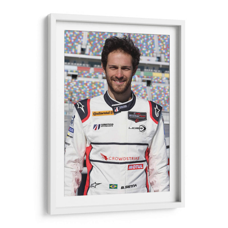 Bruno Senna por el United Autosports team | Cuadro decorativo de Canvas Lab