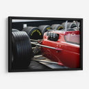 Acercamiento al automóvil de carreras | Cuadro decorativo de Canvas Lab