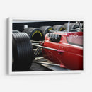 Acercamiento al automóvil de carreras | Cuadro decorativo de Canvas Lab