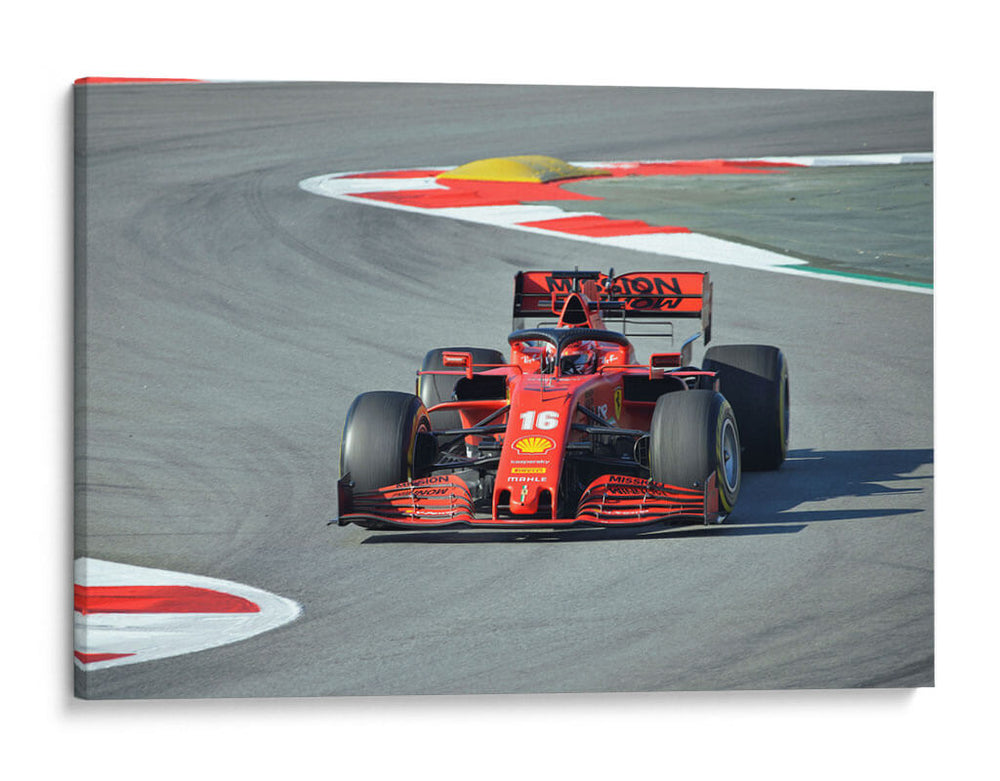 Charles Leclerc Ferrari SF1000 | Cuadro decorativo de Canvas Lab