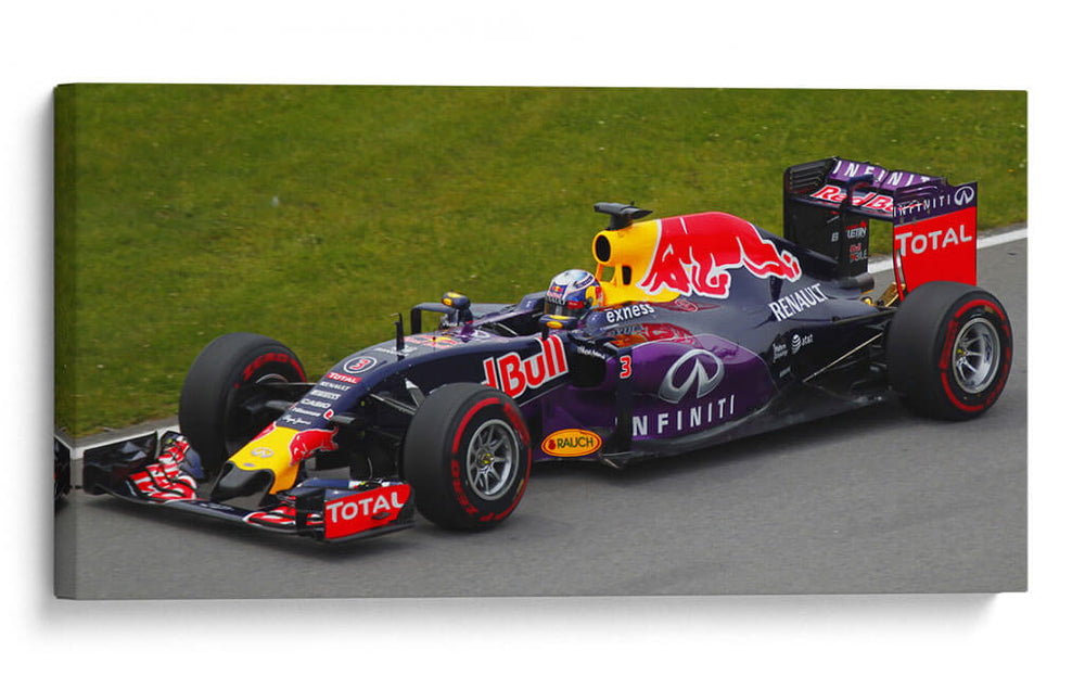 Daniel Ricciardo para Red Bull | Cuadro decorativo de Canvas Lab