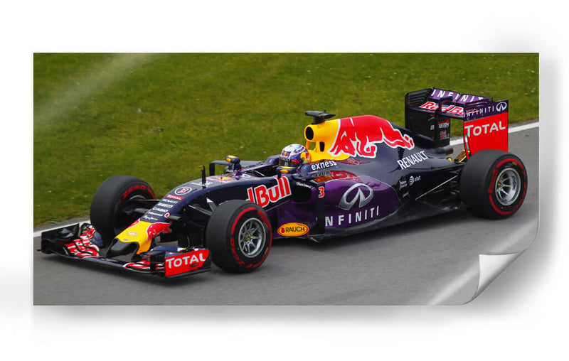 Daniel Ricciardo para Red Bull | Cuadro decorativo de Canvas Lab