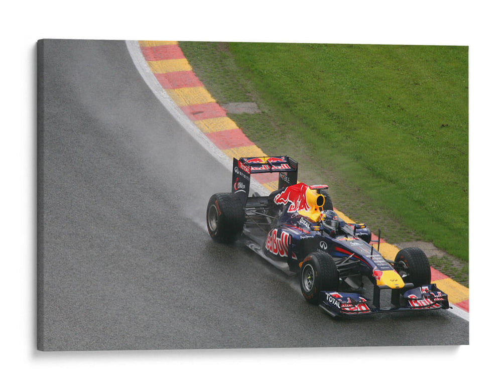Max Verstappen para Red Bull | Cuadro decorativo de Canvas Lab
