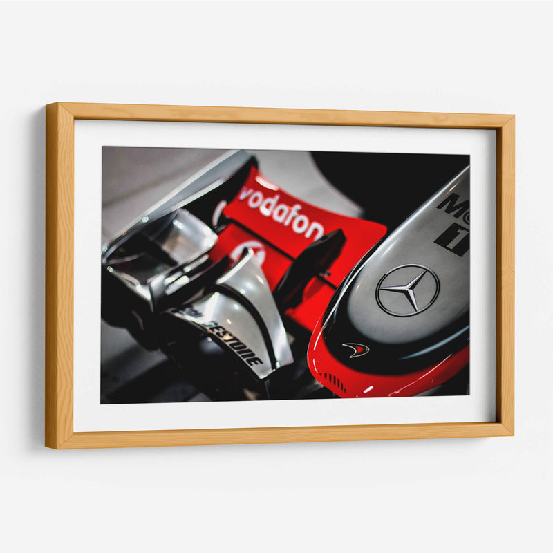 Morro de automóvil de carreras | Cuadro decorativo de Canvas Lab