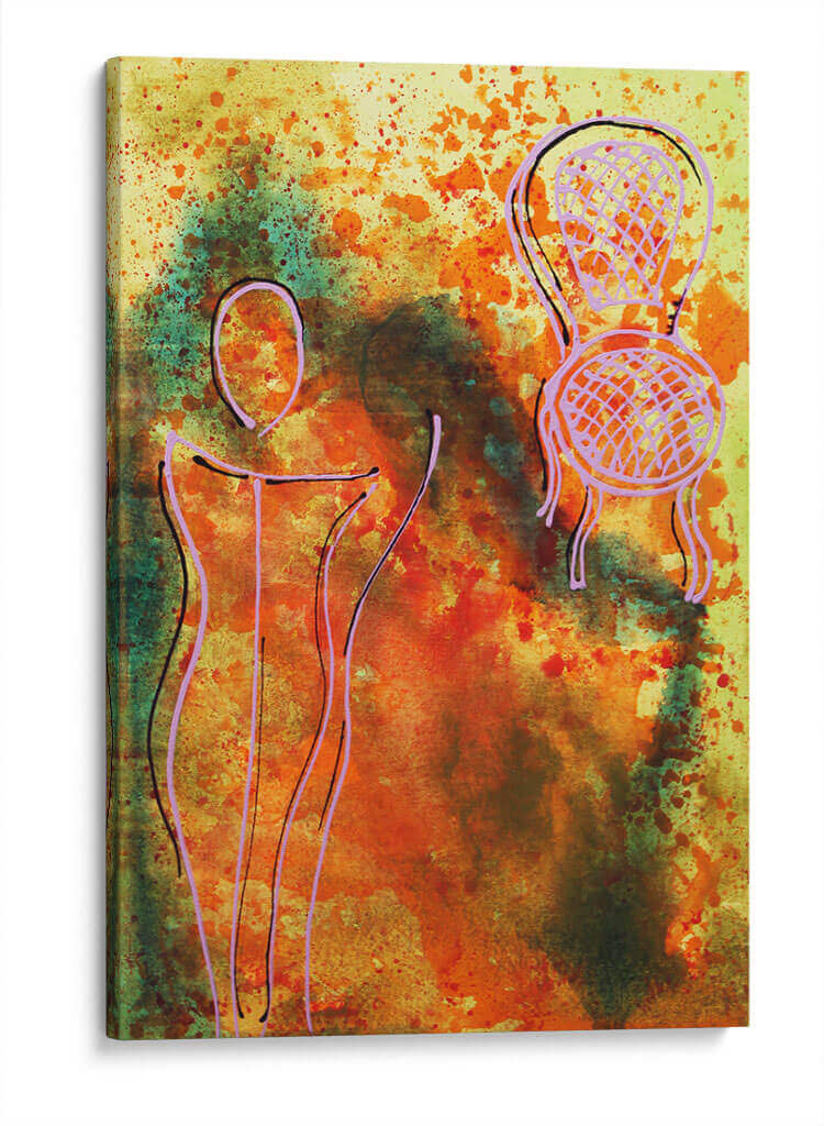 3.1 /15 La silla - Alba Derbez | Cuadro decorativo de Canvas Lab