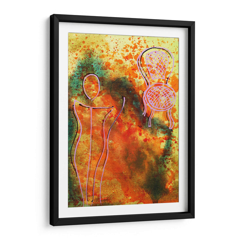 3.1 /15 La silla - Alba Derbez | Cuadro decorativo de Canvas Lab