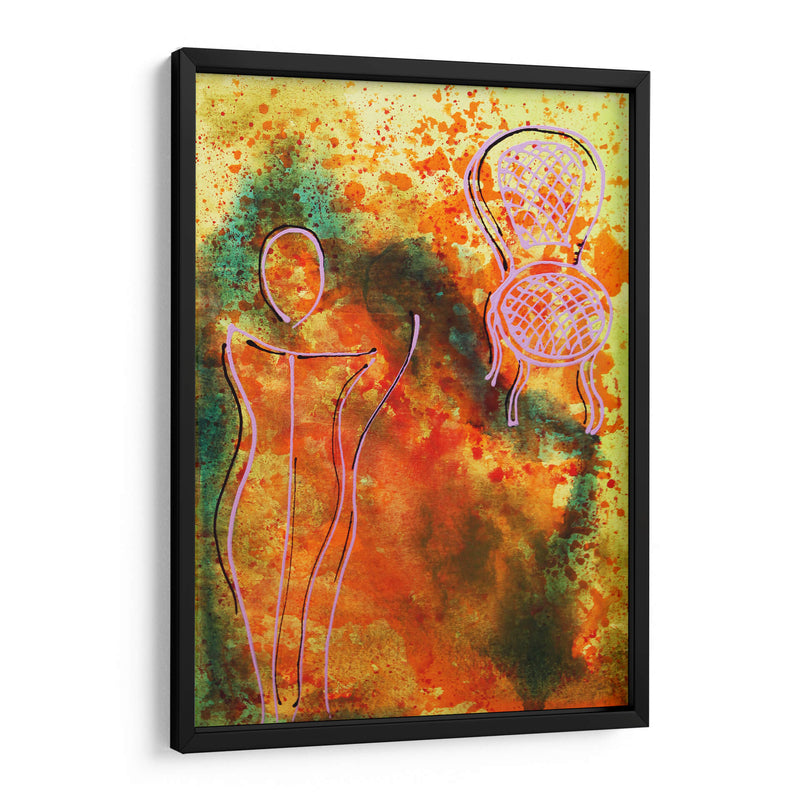 3.1 /15 La silla - Alba Derbez | Cuadro decorativo de Canvas Lab