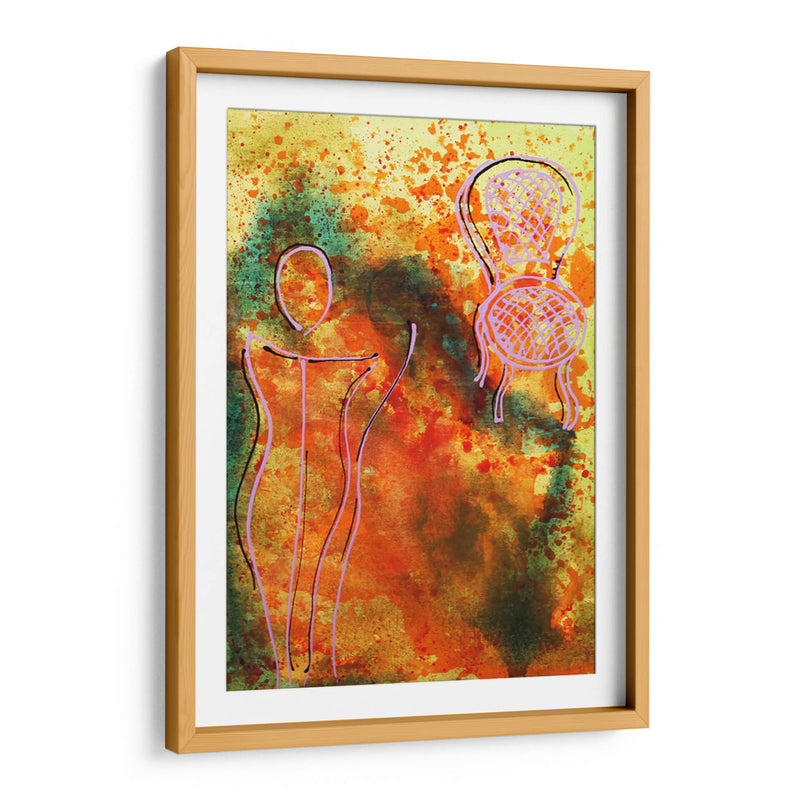 3.1 /15 La silla - Alba Derbez | Cuadro decorativo de Canvas Lab