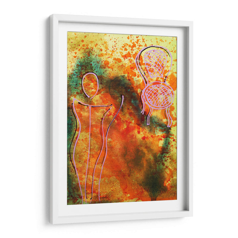 3.1 /15 La silla - Alba Derbez | Cuadro decorativo de Canvas Lab