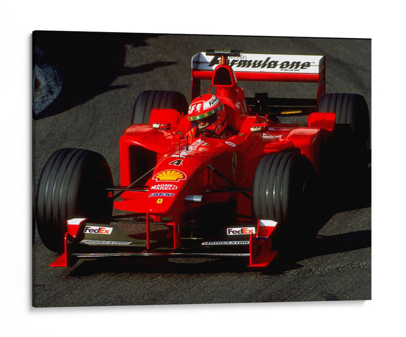 Eddie Irvine Ferrari | Cuadro decorativo de Canvas Lab