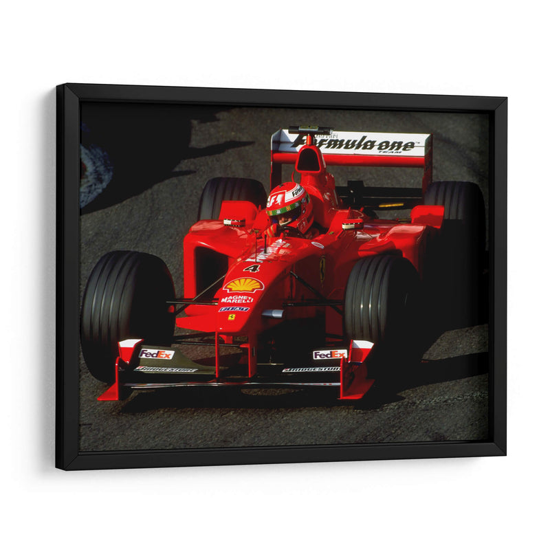 Eddie Irvine Ferrari | Cuadro decorativo de Canvas Lab