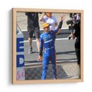 FIA F1 Austria 2021 Post Calificación Lando Norris | Cuadro decorativo de Canvas Lab