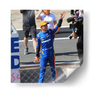 FIA F1 Austria 2021 Post Calificación Lando Norris | Cuadro decorativo de Canvas Lab