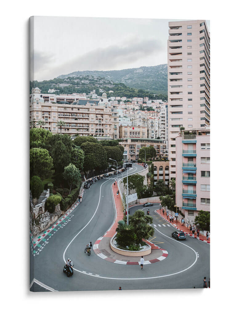 Fórmula uno en Mónaco | Cuadro decorativo de Canvas Lab