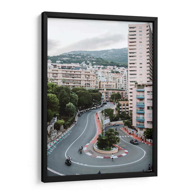 Fórmula uno en Mónaco | Cuadro decorativo de Canvas Lab