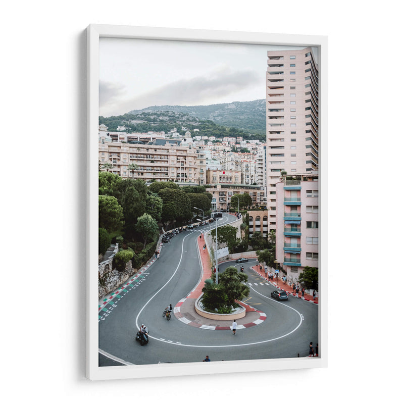 Fórmula uno en Mónaco | Cuadro decorativo de Canvas Lab
