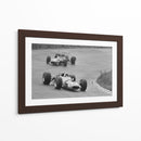 Jackie Stewart y Chris Amon en 1968 | Cuadro decorativo de Canvas Lab