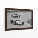 Jackie Stewart y Chris Amon en 1968 | Cuadro decorativo de Canvas Lab