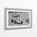 Jackie Stewart y Chris Amon en 1968 | Cuadro decorativo de Canvas Lab
