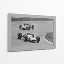 Jackie Stewart y Chris Amon en 1968 | Cuadro decorativo de Canvas Lab