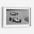 Jackie Stewart y Chris Amon en 1968 | Cuadro decorativo de Canvas Lab