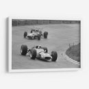 Jackie Stewart y Chris Amon en 1968 | Cuadro decorativo de Canvas Lab