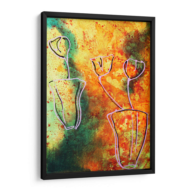 3.2 /15 Las flores - Alba Derbez | Cuadro decorativo de Canvas Lab