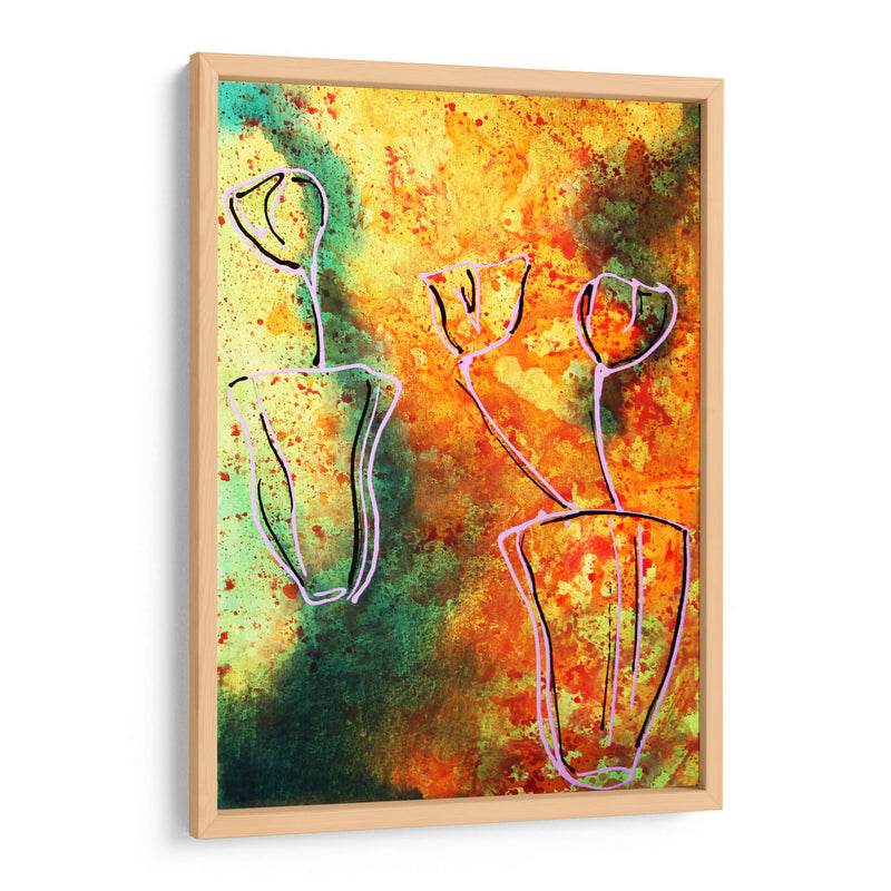 3.2 /15 Las flores - Alba Derbez | Cuadro decorativo de Canvas Lab