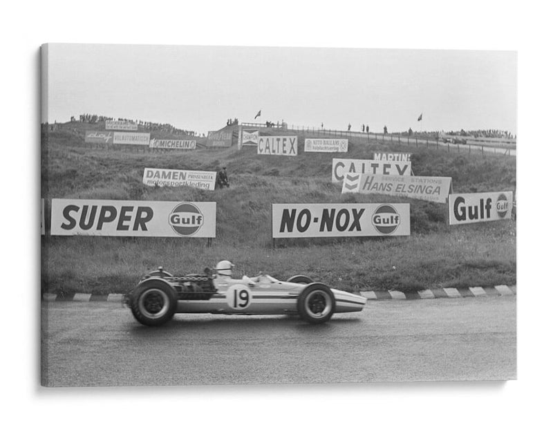 Johakim Bonnier y Innes Ireland en el Grand Prix 1959 | Cuadro decorativo de Canvas Lab
