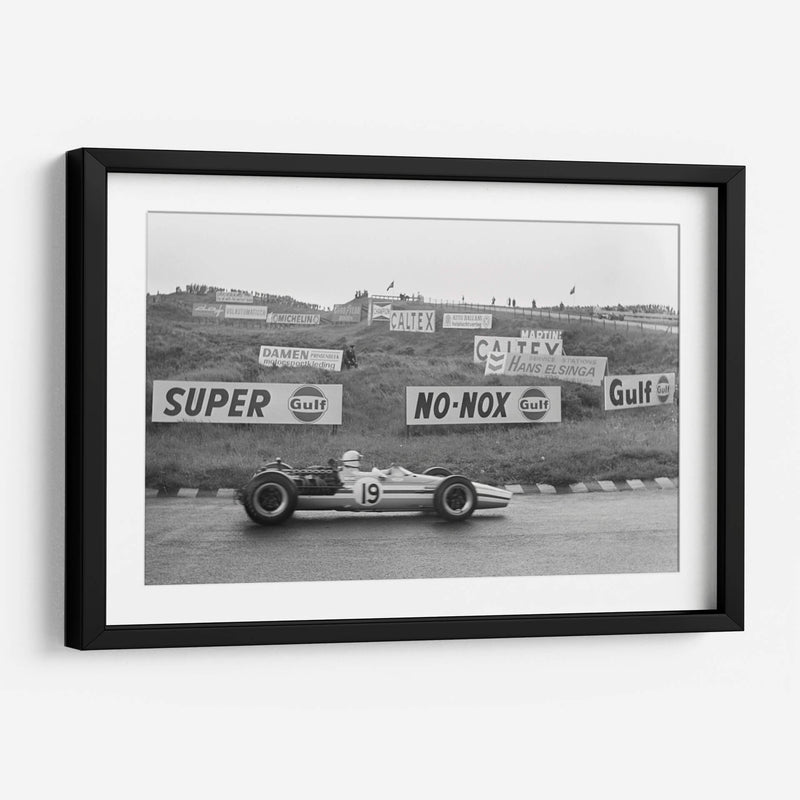 Johakim Bonnier y Innes Ireland en el Grand Prix 1959 | Cuadro decorativo de Canvas Lab