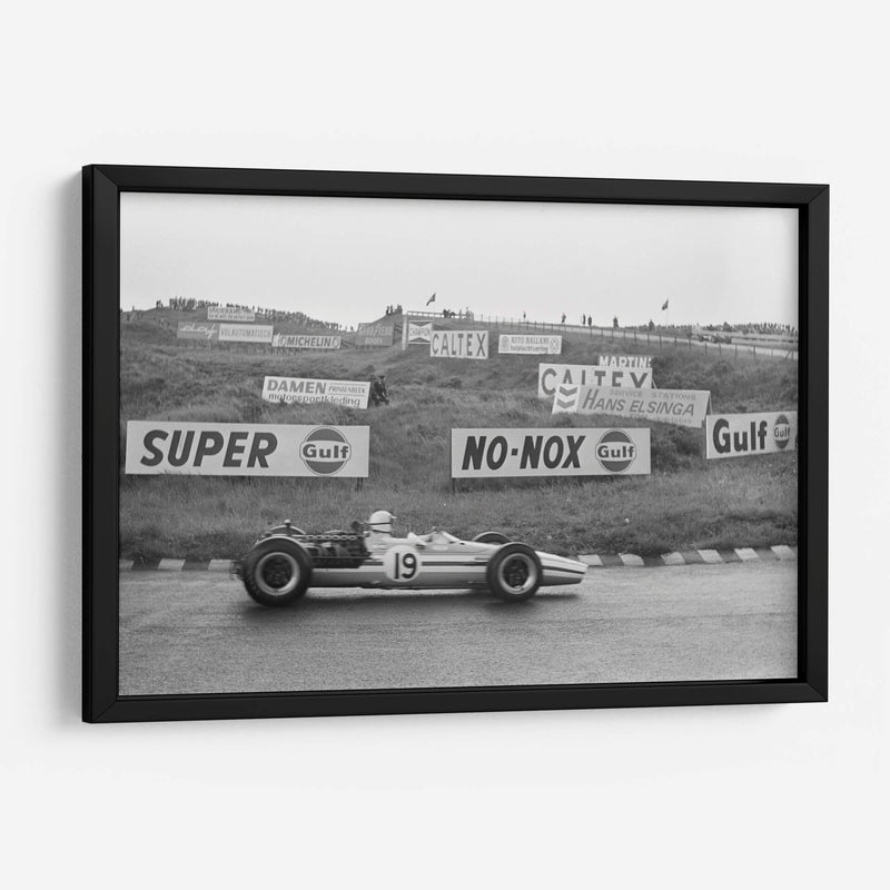 Johakim Bonnier y Innes Ireland en el Grand Prix 1959 | Cuadro decorativo de Canvas Lab