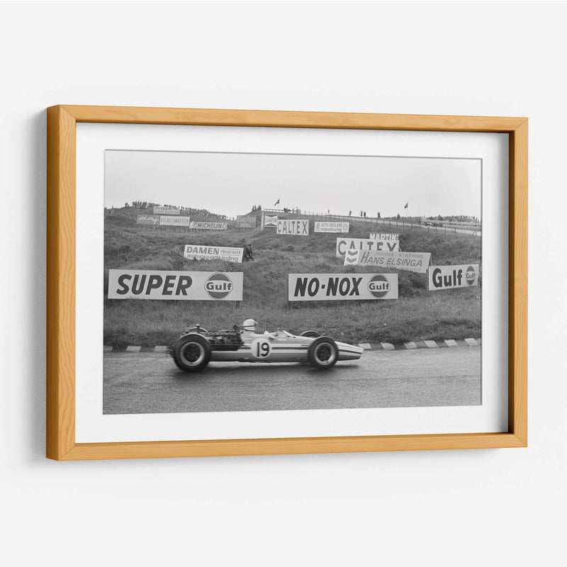 Johakim Bonnier y Innes Ireland en el Grand Prix 1959 | Cuadro decorativo de Canvas Lab