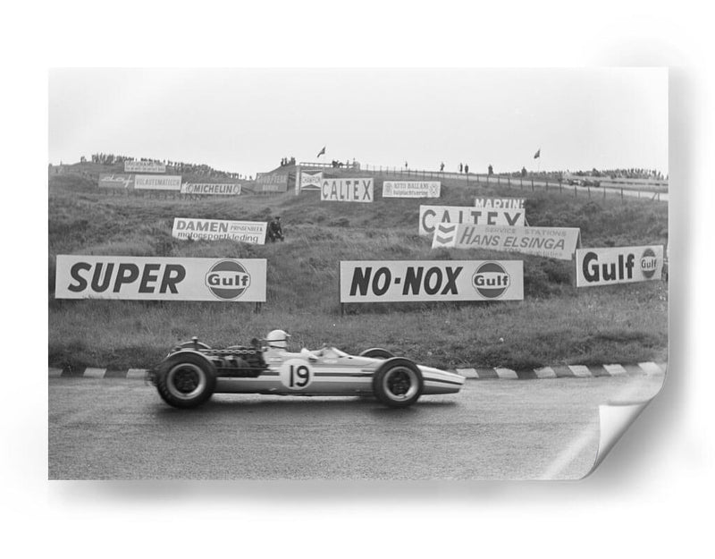 Johakim Bonnier y Innes Ireland en el Grand Prix 1959 | Cuadro decorativo de Canvas Lab