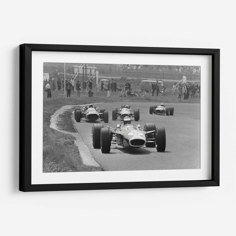 Jo Siffert en Zandvoort | Cuadro decorativo de Canvas Lab