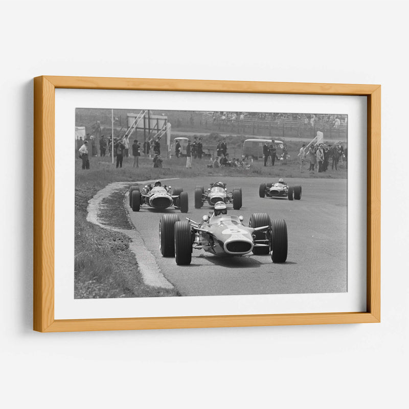 Jo Siffert en Zandvoort | Cuadro decorativo de Canvas Lab