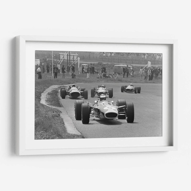 Jo Siffert en Zandvoort | Cuadro decorativo de Canvas Lab